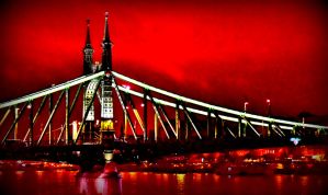 Lángvörös alkonyatban