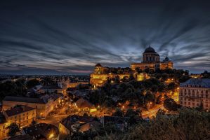 Esztergom nyári estén